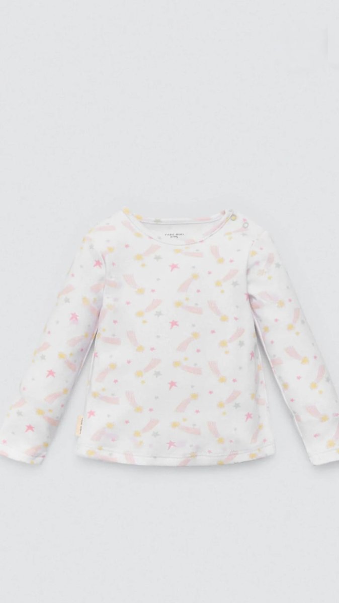 Conjunto falda peto beige y camiseta estampada – Isabel Mora - Imagen 7