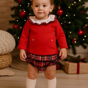 Conjunto navideño bebé niña BabyFer