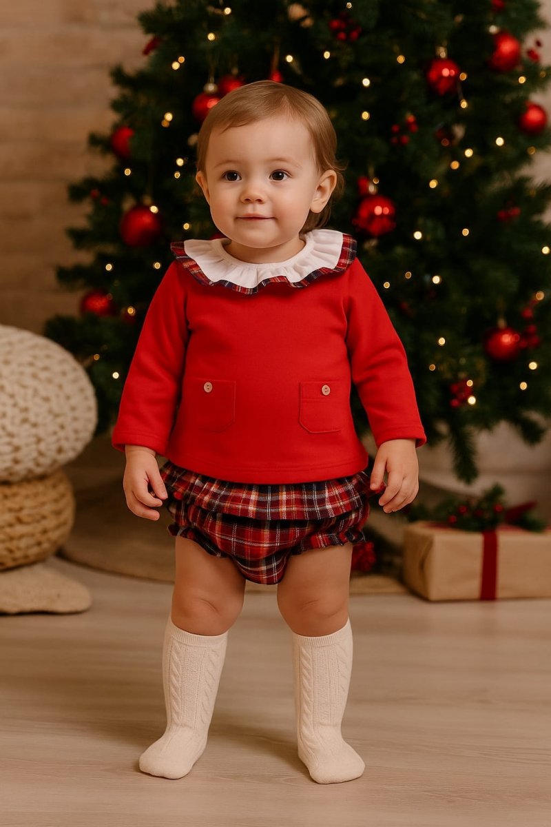 Conjunto navideño bebé niña BabyFer - Imagen 3