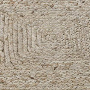 Alfombra de Yute Natural con Rombos Colección Sea Side