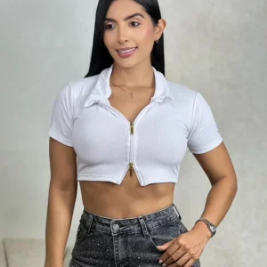 Blusa Doble Cierre Polo