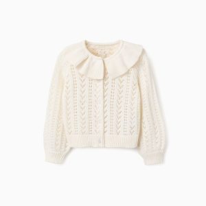 Chaqueta calada con cuello volante Zippy ZKGAP0201_26007