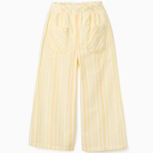 Pantalón acampanado rayas amarillas Zippy ZKGAP0401_26016