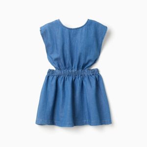 Vestido denim ligero azul claro ZKGAP0501_26041