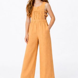 Mono naranja espalda descubierta Zippy