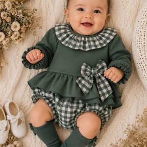 Jesusito Baby-Ferr Verde Vichy 3 a 36 meses – 26413