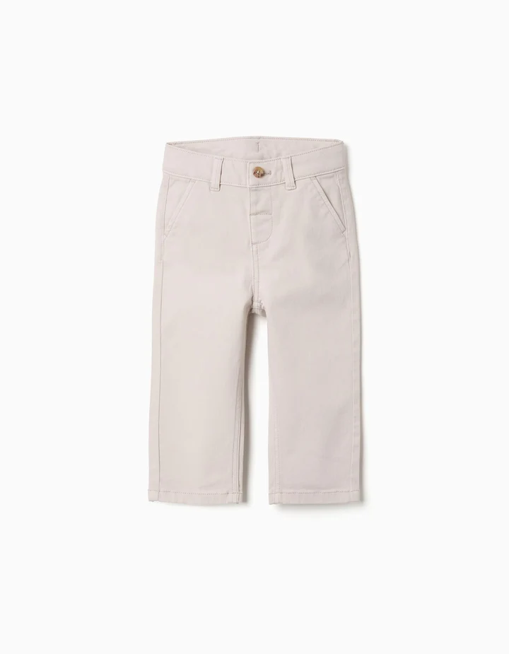 Pantalón Bebé Zippy Beige 9/12-24/36 Meses – Ref. 0401_24037 - Imagen 2