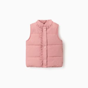 Chaleco Niña Zippy Rosa Volantes 9/12-24/36M– Ref. 0104_26005