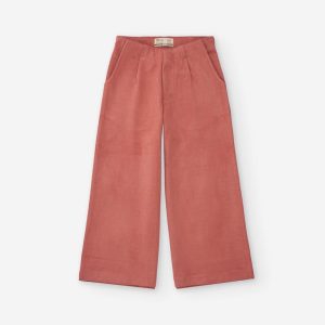 Pantalón niña ancho rosa estilo fluido ZKGAP0401_25067