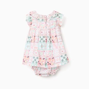 Vestido bebé estampado geométrico Zippy ZNGAP0501_26007