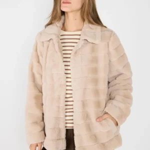 Chaquetón De Piel Trinidad Crudo