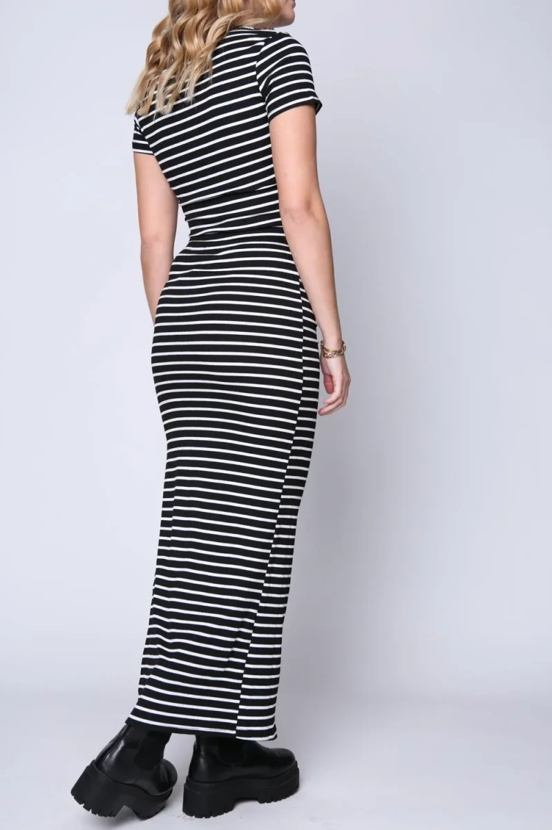 Falda Em Negro/ Blanco Eclipse - Imagen 3