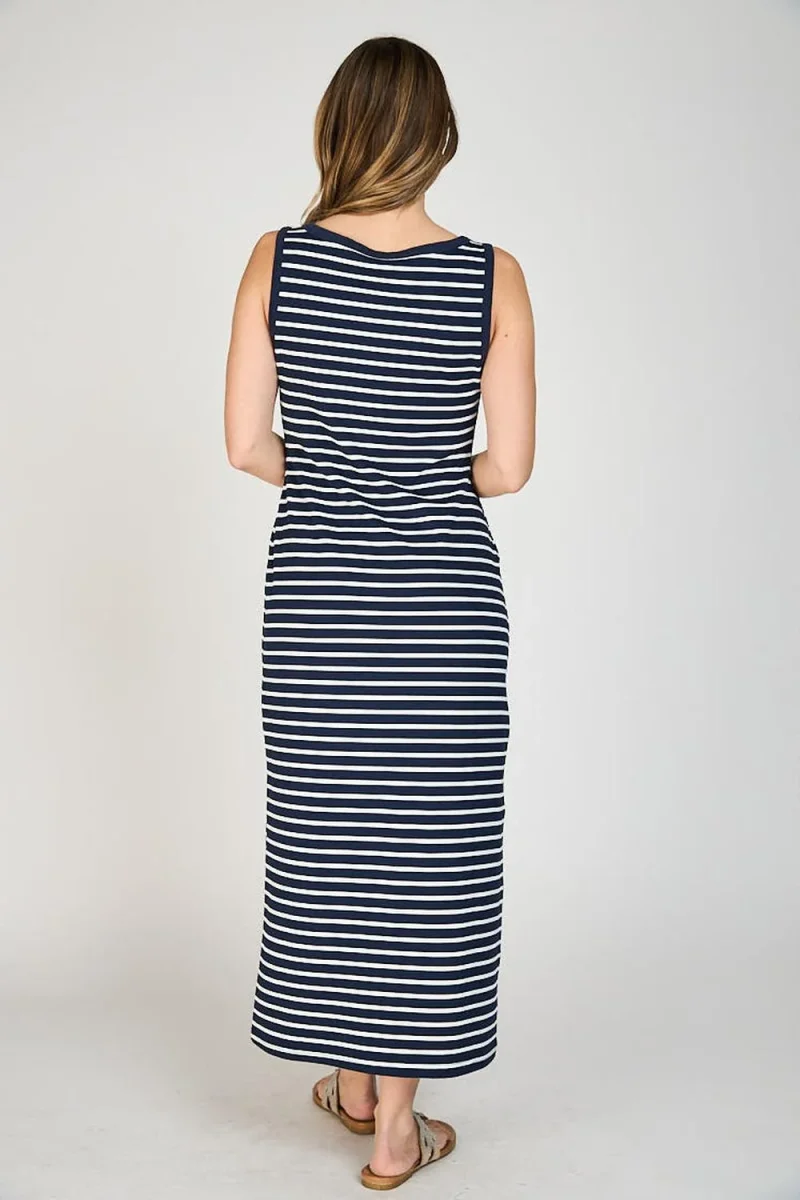 Vestido Rayado Sofía Eclipse - Imagen 3