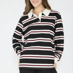 Polera Rugby Zoe Negro