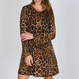 Vestido Animal Print Isi Eclipse