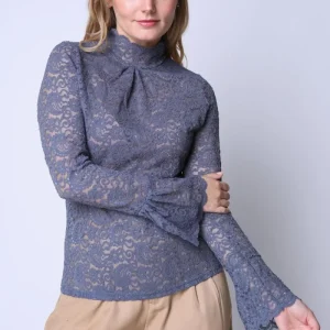 Polera Encaje Indigo Indigo Eclipse