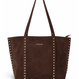 Tote Bag Suede Martina Chocolate