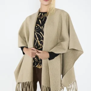 Ruana Elisa Beige