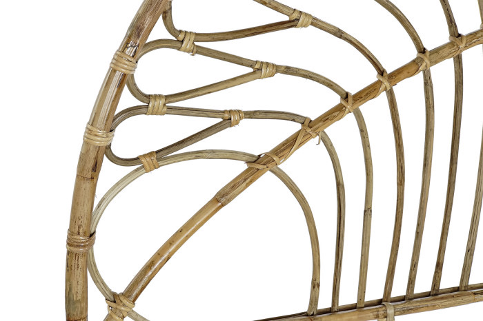 Cabecero Cama Artesanal en Ratán Natural con Arco 160cm - Imagen 3