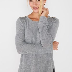 Polera Clarisa Gris