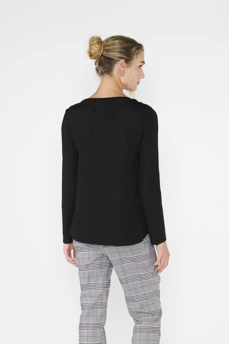 Polera Clarisa Negro - Imagen 3