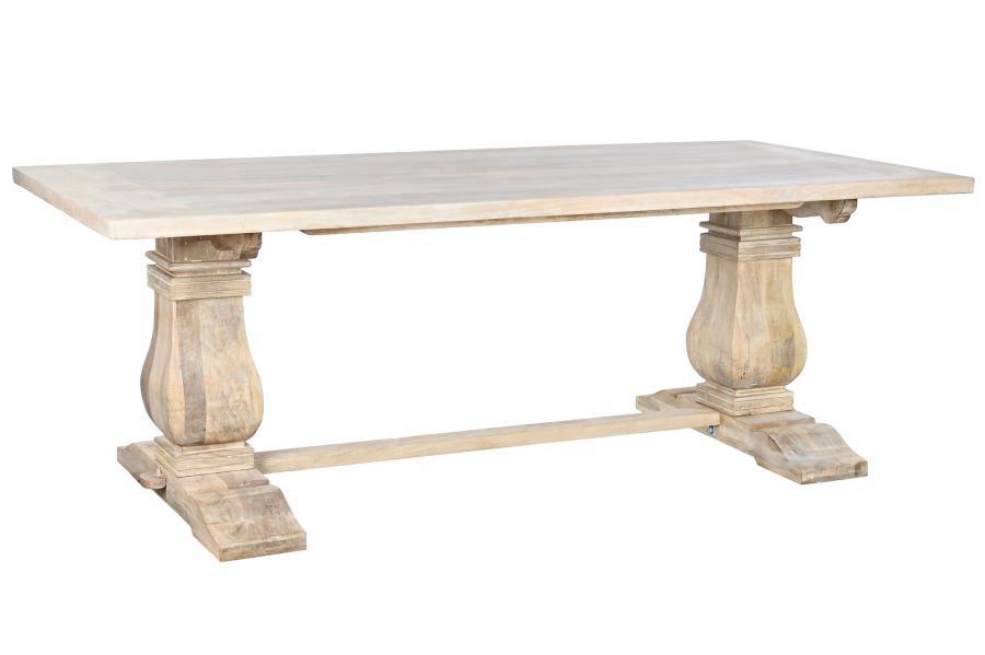 Mesa madera mango decapé (215 cm) - Imagen 2