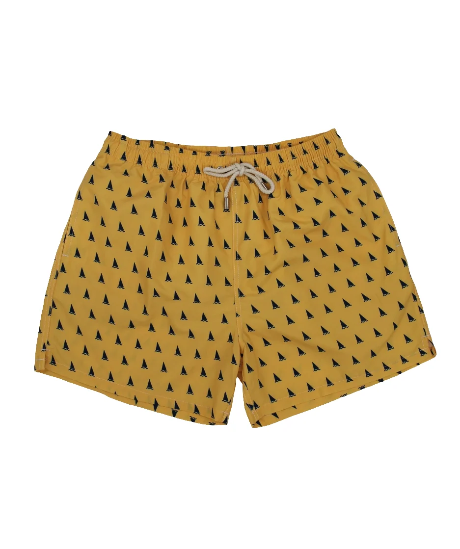 TRAJE DE BAÑO LOGOS AMARILLO - Imagen 2