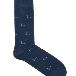 CALCETINES PATINETES AZUL MARINO - AZUL