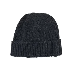 GORRO JASPEADO NEGRO