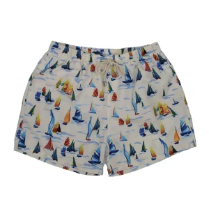 TRAJE DE BAÑO BARCOS BLANCO