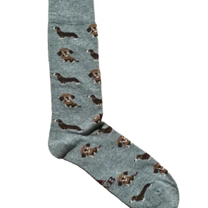 CALCETINES TECKEL GRIS