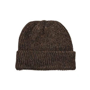 GORRO JASPEADO MARRÓN