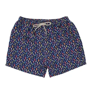 TRAJE DE BAÑO CHANCLETAS AZUL MARINO