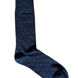 CALCETINES PUNTOS AZUL MARINO-AZULÓN