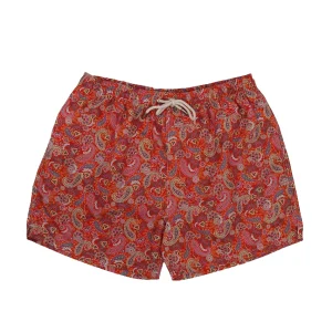 TRAJE DE BAÑO ESTAMPADO NARANJA