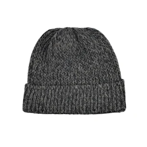 GORRO JASPEADO GRIS - BEIGE
