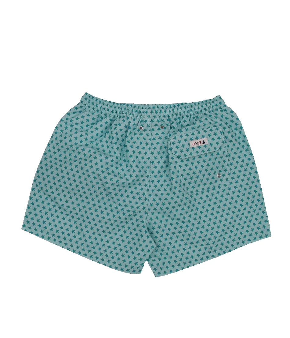 TRAJE DE BAÑO ESTRELLAS VERDE - Imagen 3