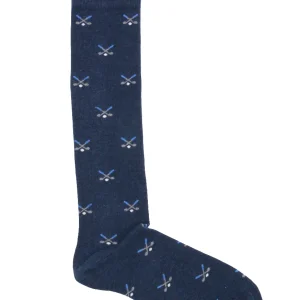 CALCETINES LARGOS GOLF AZUL MARINO
