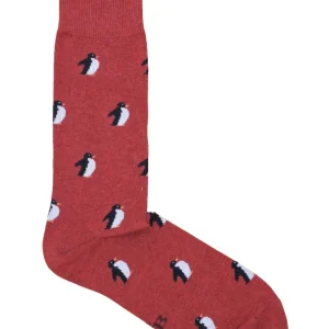 CALCETINES PINGÜINOS TEJA