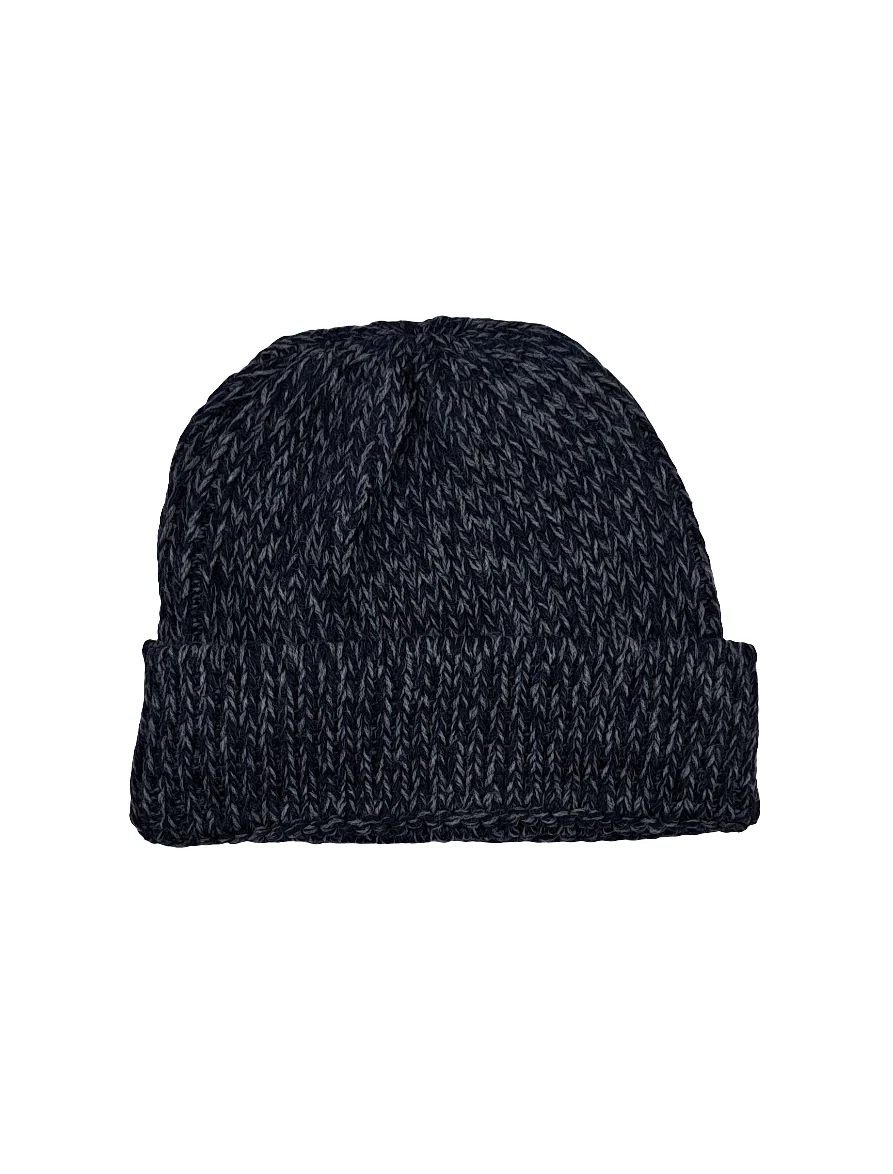 GORRO JASPEADO AZUL MARINO -GRIS - Imagen 2