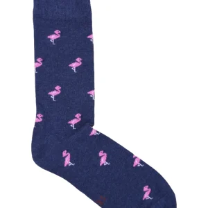 CALCETINES FLAMENCOS AZUL MARINO