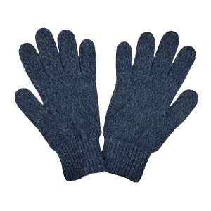 GUANTES JASPEADOS AZUL -GRIS