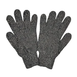 GUANTES JASPEADOS GRIS - BEIGE