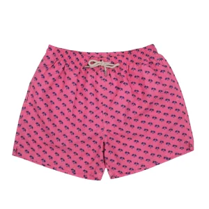 TRAJE DE BAÑO PALMERAS ROSA