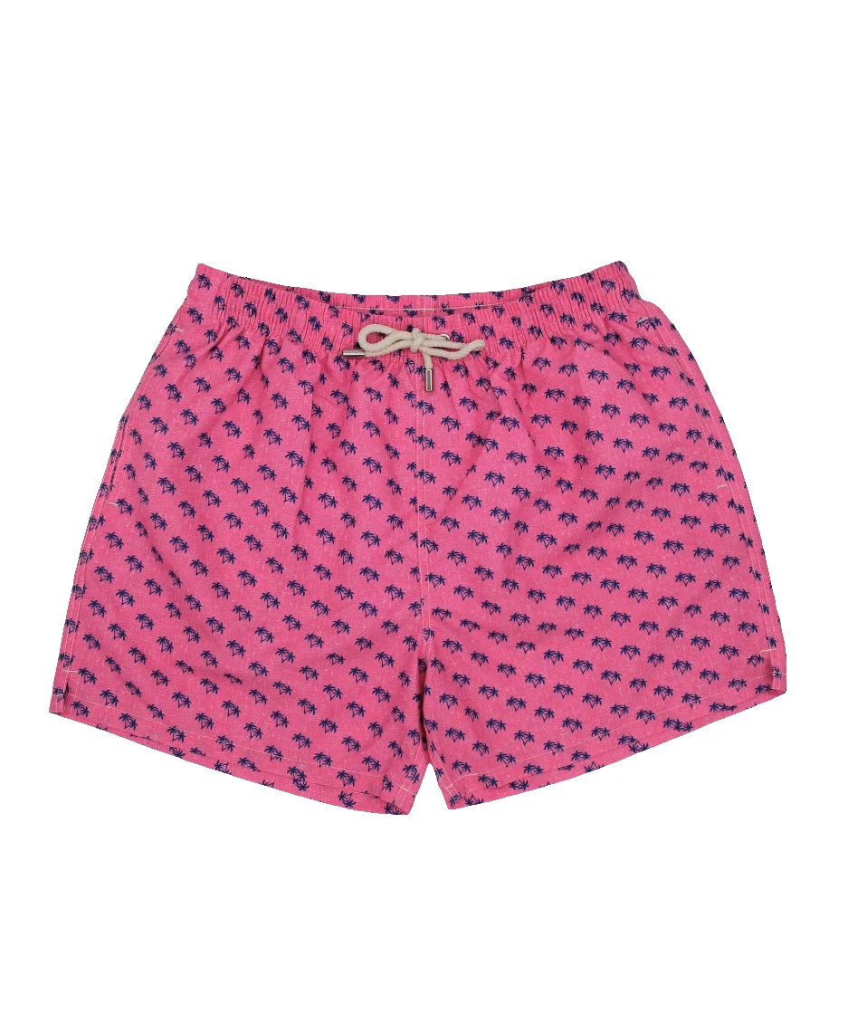 TRAJE DE BAÑO PALMERAS ROSA