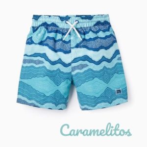 Bañador de niño Zippy – Estampado turquesa