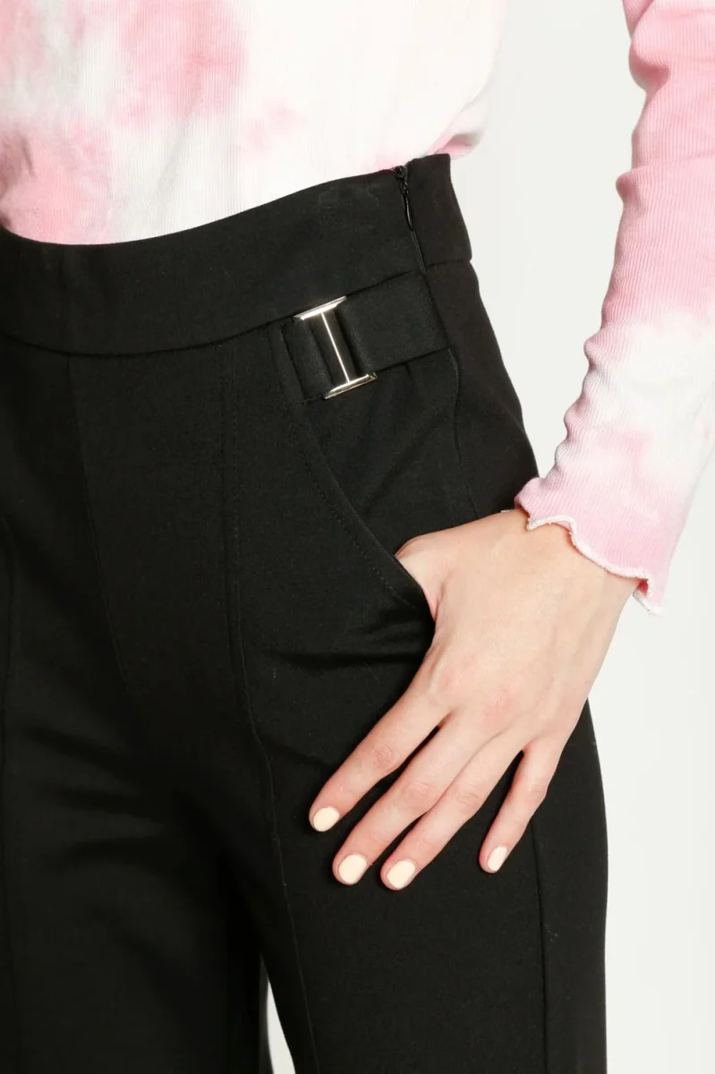 Pantalón Justina Negro Atrevida - Imagen 4