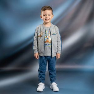 Conjunto infantil Bluey entretiempo niño  3 piezas
