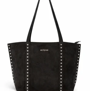 Tote Bag Suede Martina Negro