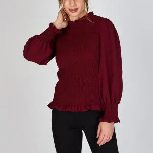 Blusa  Romántica Vera Burdeo Woman by Eclipse